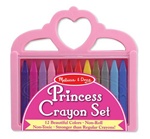 Princess Crayons with Doodle Pad