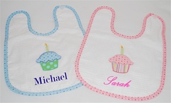 My 1st Birthday Cupcake Bib