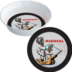 Pirate Plate and Bowl Set