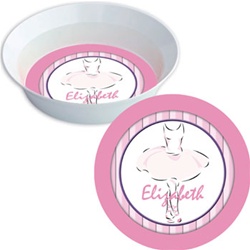 Ballerina Plate and Bowl Set