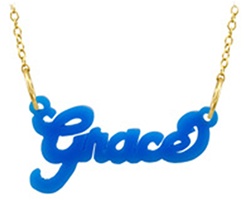 Nameplate Necklace