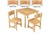 Aspen Table & Chair Set-Natural