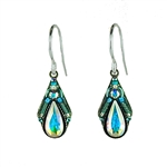 Firefly Camelia Simple Drop Earrings in Ice