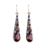 Firefly Camelia Drop Earrings in Amethyst