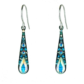 Camelia Medium Drop Earrings in Ice