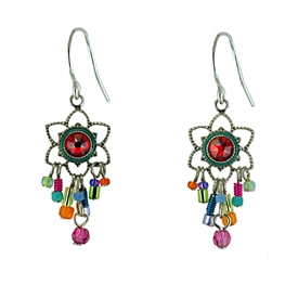 Firefly Light Simple Earrings in Multi-color