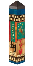 Dog Memorial Pole - 20"