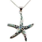 Abalone Starfish Necklace