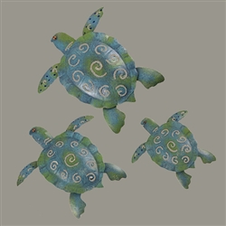 Three Turtles Wall Art