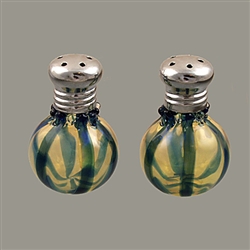 Blue Stripe Salt & Pepper Shaker