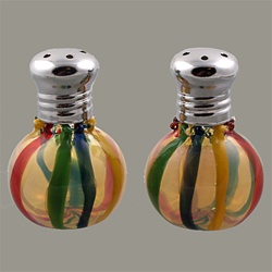 Rainbow Stripe Mini Salt and Pepper Shaker