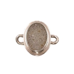 Tabra Grey Druzy Charm