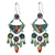 Firefly Botanical Dangles Earrings in Multi-color