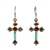 Firefly Dainty Cross Earring