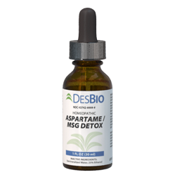 INDICATIONS: For temporary relief of symptoms related to Aspartame toxicity including headache, dizziness, mood changes, vomiting & nausea, abdominal cramps and pain, vision change, fatigue, weakness, and memory loss.