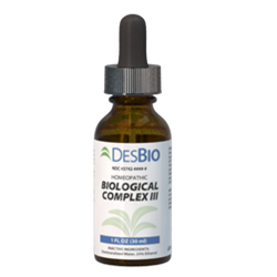 Biological Complex III is for the temporary relief of symptoms related to systemic or cutaneous infection from specific biological substances; including headache, nausea, abdominal pain, chills, diarrhea, blurred vision, or food poisoning.