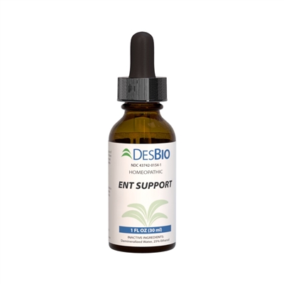 ENT Support helps to provide relief from the wide-array of symptoms that can occur as a result of sinus congestion and blockage.  Helps to soothe irritated mucous membranes, clear blockages of the nasal cavity and inner ear, and calm  eye inflammation