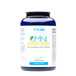 OmniEssentials is a multivitamin and mineral formula that incorporates whole-food organic vitamins with bioavailable micronutrients.