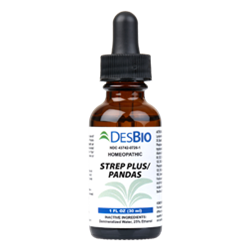 For the temporary relief of symptoms related to Streptococcus such as rash, nausea, body aches, rage, anxiety, and impulsivity.