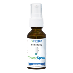 Throat Spray is a combination of ingredients shown to soothe the throat, support oral health, promote fresh breath and modulate healthy throat tissue. This product is suitable for an array of respiratory distresses and for occasions where there is dryness