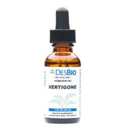For the temporary relief of symptoms of vertigo such as faintness, vomiting, motion sickness, spinning or swaying sensation and weakness.