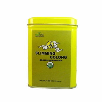 Organic Slimming Oolong tea tin