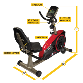 Best Fitness Recumbent Bike