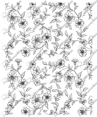 3462 Flowering Vine Background