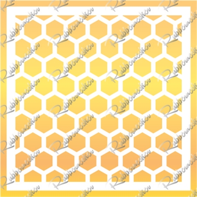 4009 Honey Combs Stencil