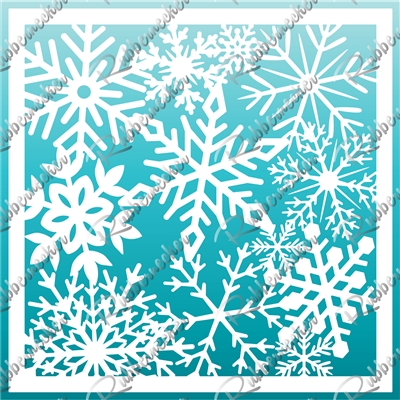 4123 Snowflake Stencil