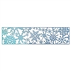 b372 Snowflake Mesh Border