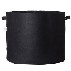 Hydro Crunch 33 in. x 41 in. 150 Gal. Breathable Fabric Pot Bag with Handles Black Felt Grow Pot
