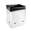 Hydro Crunch 7 Gal. B&W PE Grow Bag Set (25-Pack)