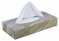 Mansize Tissues -  24cm x 29.5cm, 2-ply white paper