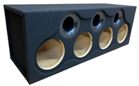 Concept Enclosures -  Custom Ported Sub Box Enclosure for 4 8" Massive Audio HIPPO 84 Subwoofers