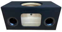 Concept Enclosures -   Custom Ported Sub Enclosure Box for 15" Skar ZVX-15v2 ZVX with Plexiglass BIRCH