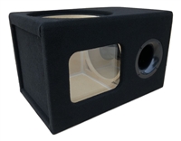 Concept Enclosures - Custom Enclosure for a single 12" JL Audio 12W7 W7 Subwoofer with a Plexiglass Window