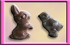 Small Solid Chocolate Combo Box - animals (asst. 4 pcs)