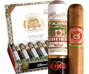 Arturo Fuente Chateau Fuente King T Tubos (Single Stick)