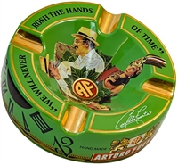 Arturo Fuente Hands of Time Green Ashtray