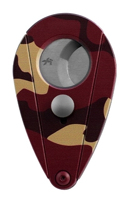 Xikar Xi2 Camo Double Blade Cutter - Red and Tan