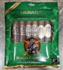 Gurkha 6 Pack Toro Sampler in Freshness Bag - 6 x 54 (Includes 2 of Each - Nicaraguan Series, Treinta and San Miguel)