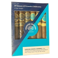 H. Upmann by AJ Fernandez Collaboration 6 Cigar Sampler - Includes a Nicaragua Robusto, Toro, Churchill and a Heritage Robusto, Toro, Churchill