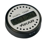 Xikar PuroTemp Round Digital Hygrometer