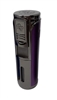 Rocky Patel Envoy 5 Torch Lighter with Plus Cutter - Gunmetal and Purple