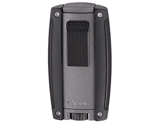 Xikar Turismo Double Flame Lighter - Matte Gray