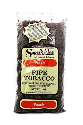 Super Value Pipe Tobacco - Peach - 12 oz