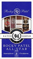 Rocky Patel All Star 4 Toro Cigar Freshness Pack Sampler (Includes 1 of Each: Fifty- Five, Fifty, Olde World Reserve Maduro, Twentieth Anniversary Natural)