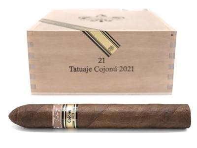 Tatuaje Cojonu 2021 Belicoso - 7 x 58 (5 Pack)