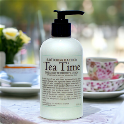 Tea Time - Shea Butter Body Lotion 8oz - 6 Pack